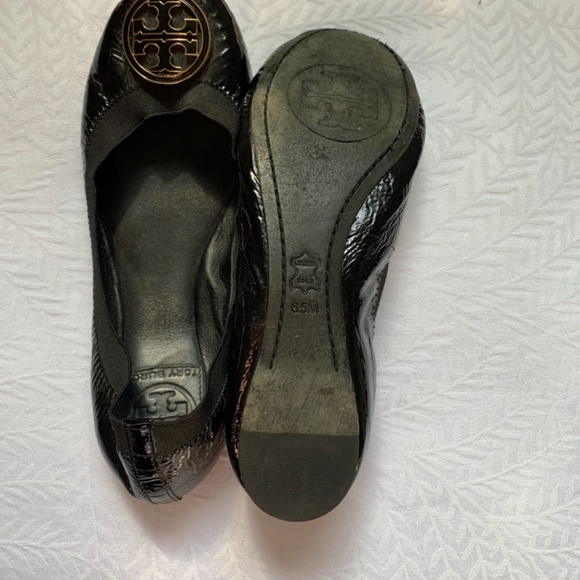 Black Tory Burch Flats - Picture 2 of 3